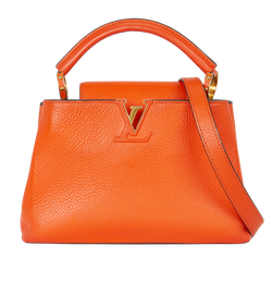 Capucines BB, Leather, Orange, AR1185, S/DB, 1*